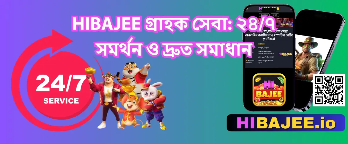 HIBAJEE গ্রাহক সেবা: ২৪/৭ সমর্থন ও দ্রুত সমাধান